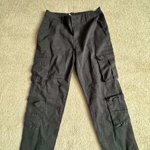 Men's Black Cargo Pants